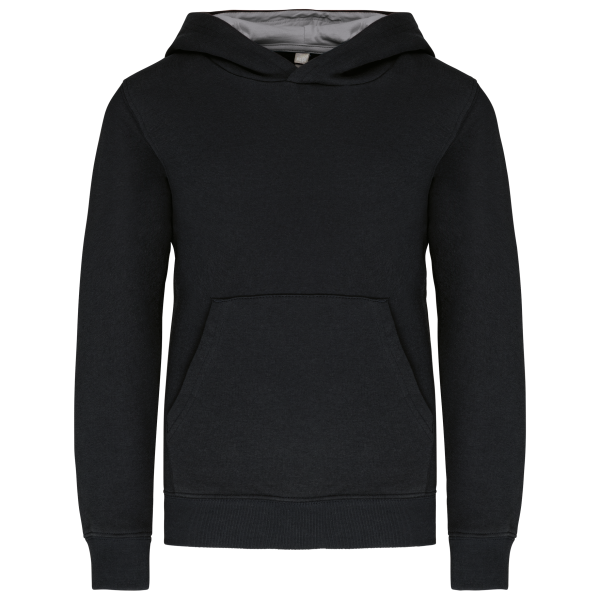 Kariban Kinder Kapuzenshirt Bicolor