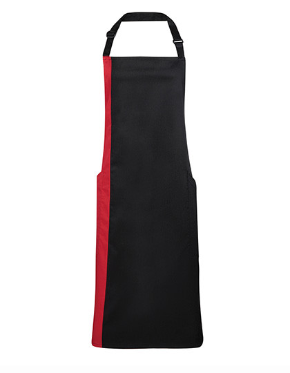 Premier Workwear Colours Collection Contrast Bib Apron