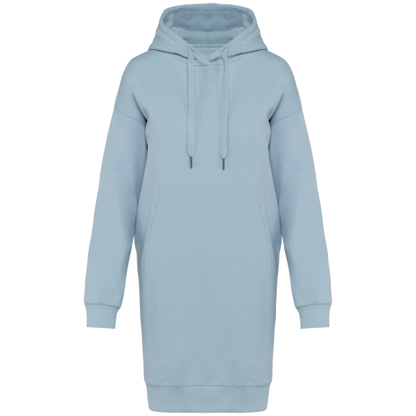 Native Spirit Umweltfreundliches Kapuzensweatshirtkleid für Damen