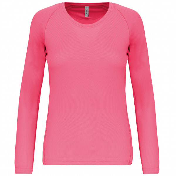 PROACT® Damen Basic Sport Funktionsshirt Langarm